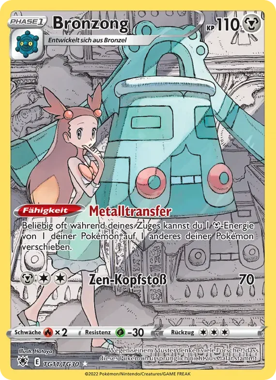 Bronzong TG11 – Astralglanz Trainer-Galerie