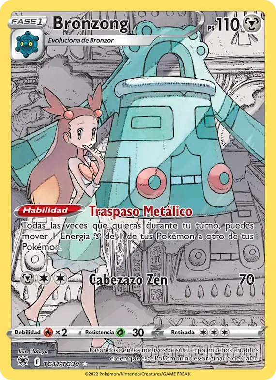 Bronzong TG11 – Resplandor Astral Galería de Entrenador