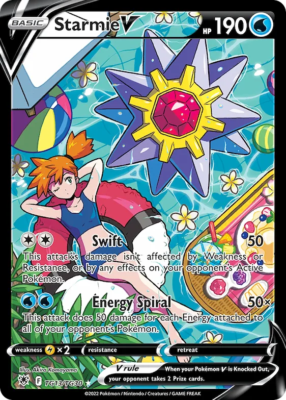 Starmie V #TG13 – Astral Radiance Trainer Gallery