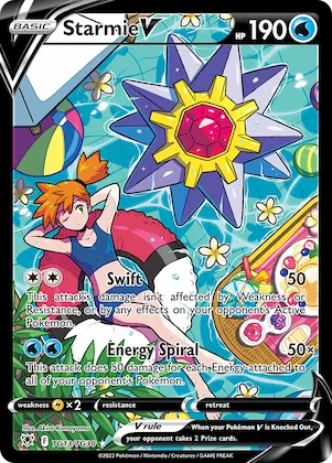 Starmie V #TG13 – Astral Radiance Trainer Gallery