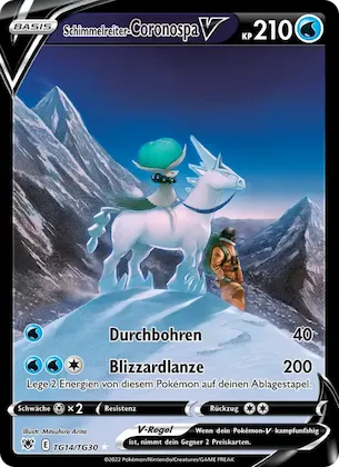 Schimmelreiter-Coronospa V Nr. TG14 – Astralglanz Trainer-Galerie