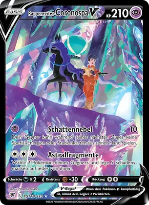 Rappenreiter-Coronospa V Nr. TG17 – Astralglanz Trainer-Galerie