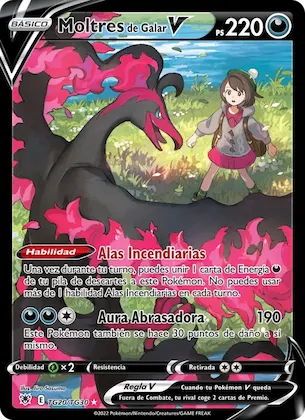 Moltres de Galar V TG20 – Resplandor Astral Galería de Entrenador