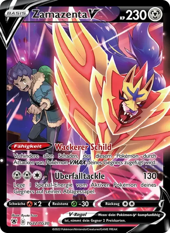 Zamazenta V TG22 – Astralglanz Trainer-Galerie