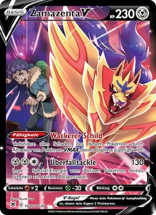 Zamazenta V Nr. TG22 – Astralglanz Trainer-Galerie