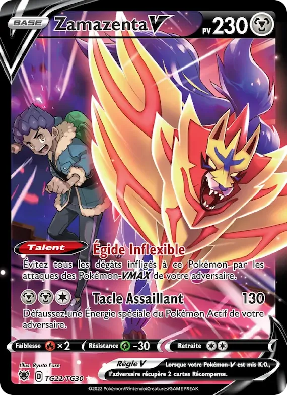 Zamazenta V TG22 – Astres Radieux Galerie de Dresseurs