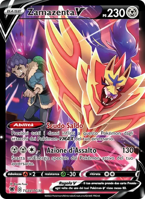 Zamazenta V TG22 – Lucentezza Siderale Galleria Allenatori