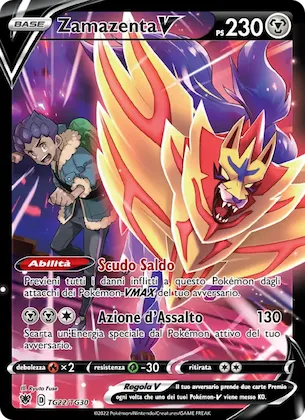 Zamazenta V TG22 – Lucentezza Siderale Galleria Allenatori
