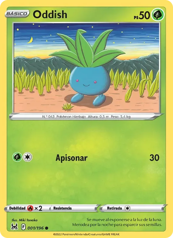 Oddish 1 – Origen Perdido