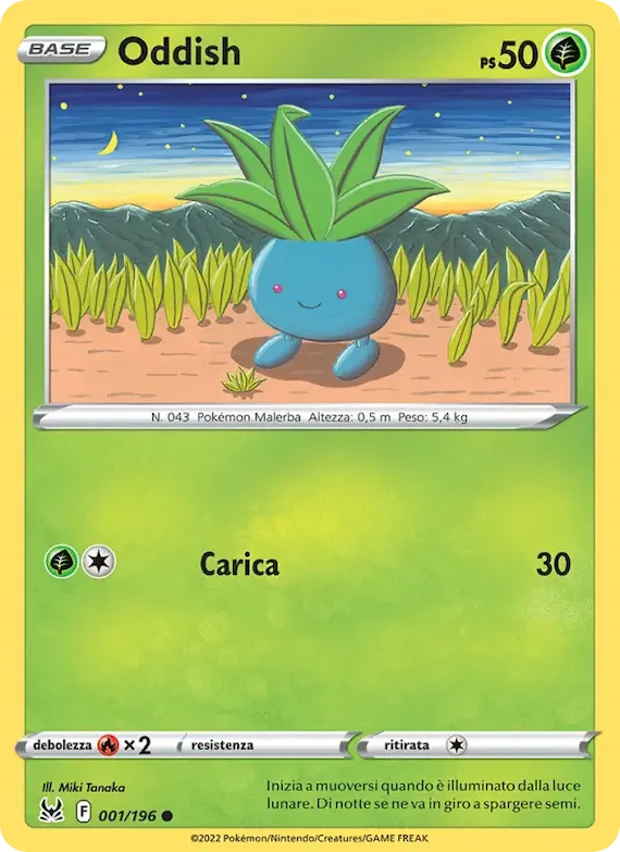 Oddish 1 – Origine Perduta