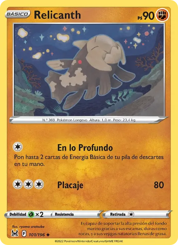 Relicanth 101 – Origen Perdido