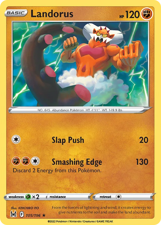 Landorus 105 – Origem Perdida