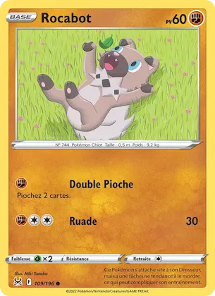 Rocabot n° 109 – Origine Perdue