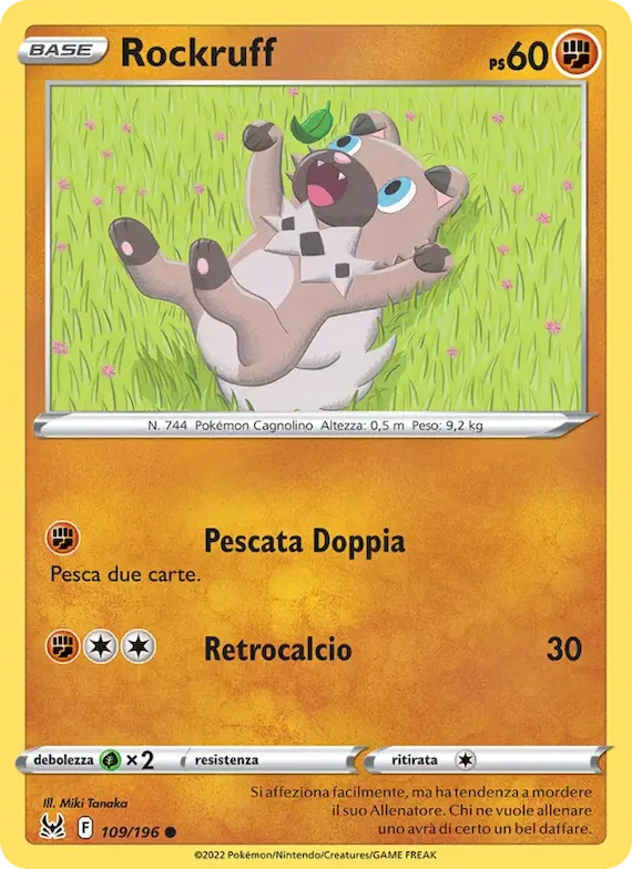 Rockruff 109 – Origine Perduta