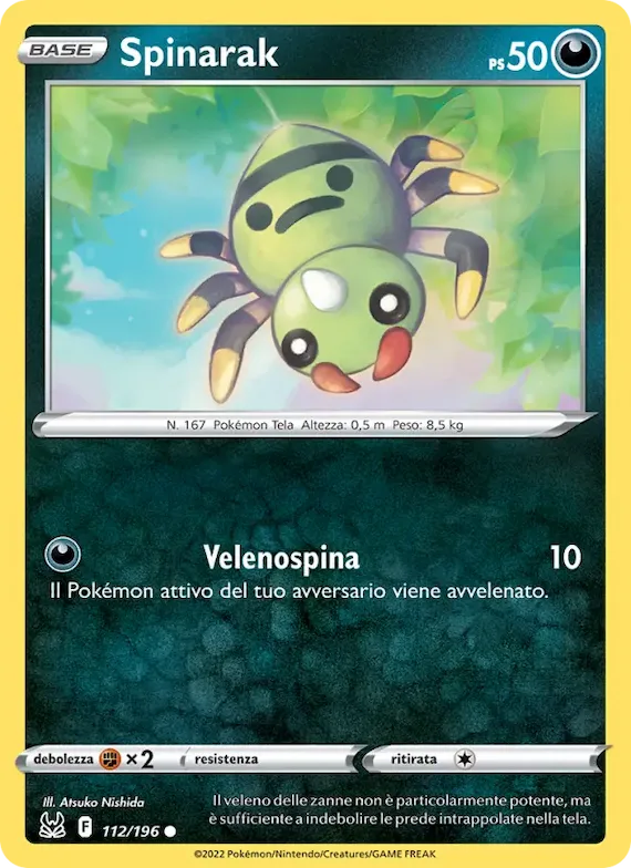 Spinarak 112 – Origine Perduta