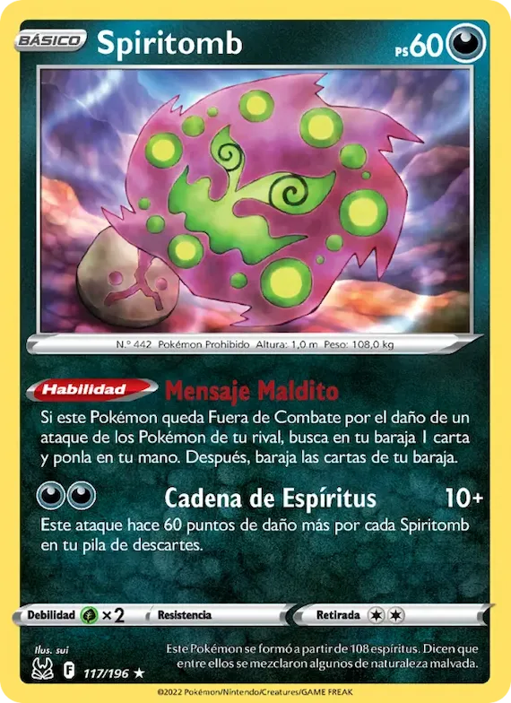Spiritomb 117 – Origen Perdido