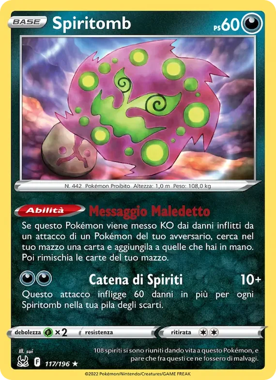 Spiritomb 117 – Origine Perduta