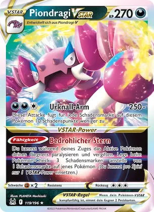 Piondragi VSTAR Nr. 119 – Verlorener Ursprung