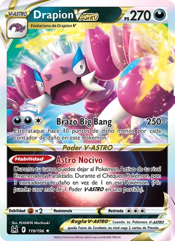 Drapion V-ASTRO 119 – Origen Perdido