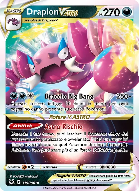 Drapion V ASTRO 119 – Origine Perduta
