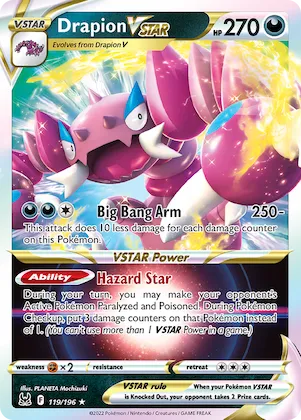 Drapion VSTAR #119 – Lost Origin