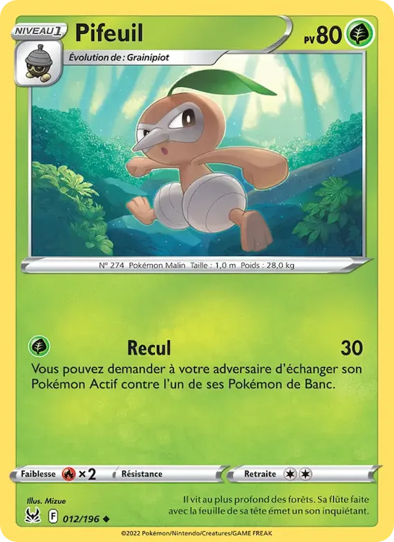 Pifeuil 12 – Origine Perdue