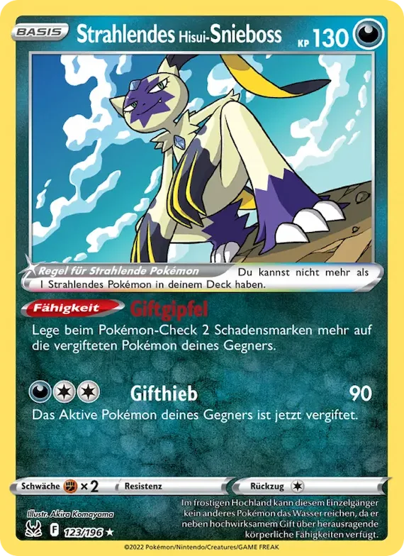 Strahlendes Hisui-Snieboss 123 – Verlorener Ursprung