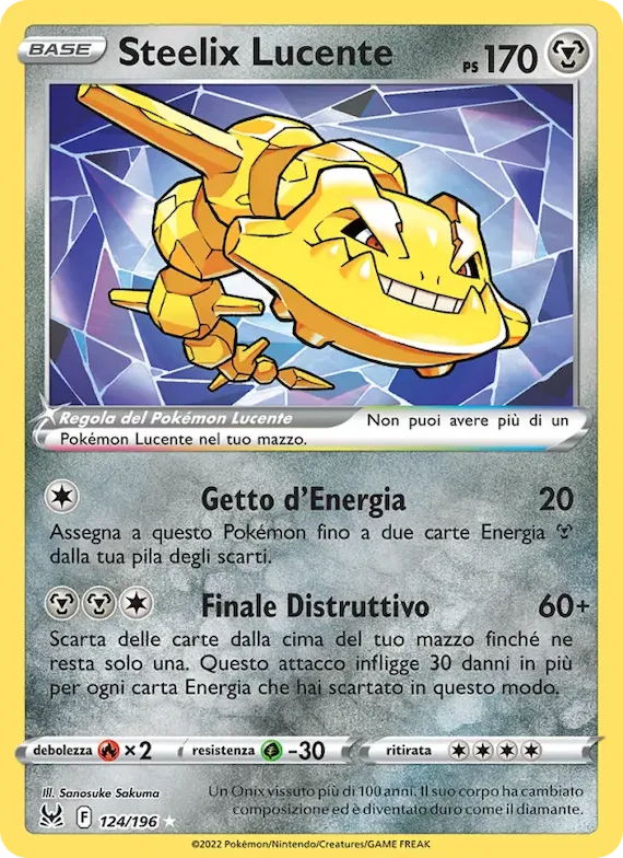Steelix Lucente 124 – Origine Perduta