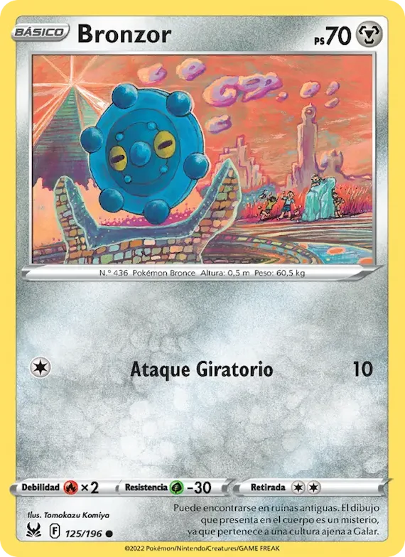 Bronzor 125 – Origen Perdido