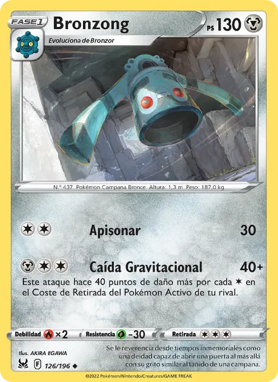 Bronzong 126 – Origen Perdido