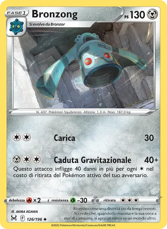 Bronzong 126 – Origine Perduta