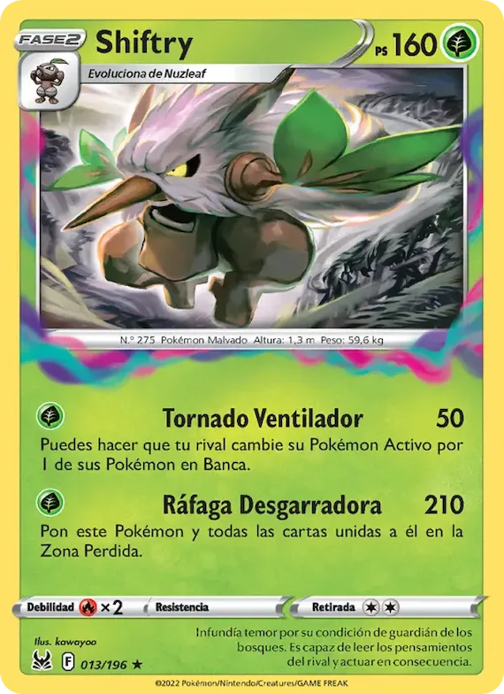 Shiftry 13 – Origen Perdido