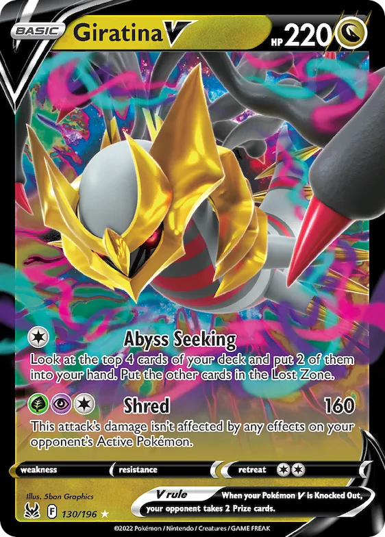 Giratina V #130 – Lost Origin