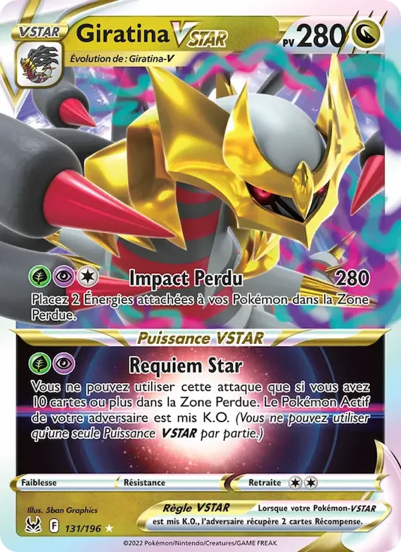 Giratina VSTAR 131 – Origine Perdue
