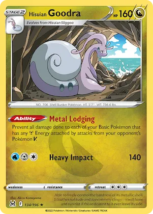 Hisuian Goodra #134 – Lost Origin