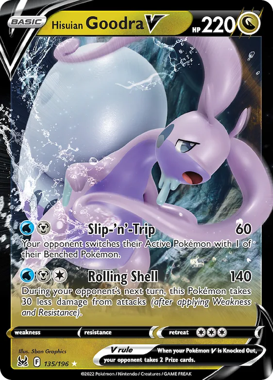 Hisuian Goodra V #135 – Lost Origin
