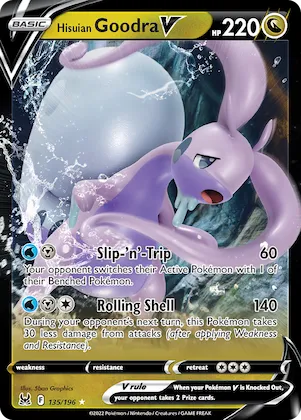 Hisuian Goodra V #135 – Lost Origin