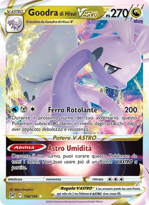 Goodra di Hisui V ASTRO 136 – Origine Perduta