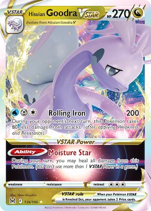 Hisuian Goodra VSTAR #136 – Lost Origin