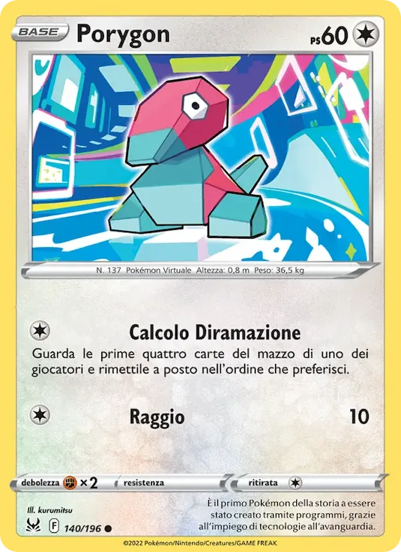 Porygon 140 – Origine Perduta