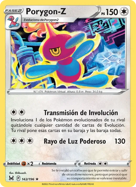 Porygon-Z 142 – Origen Perdido