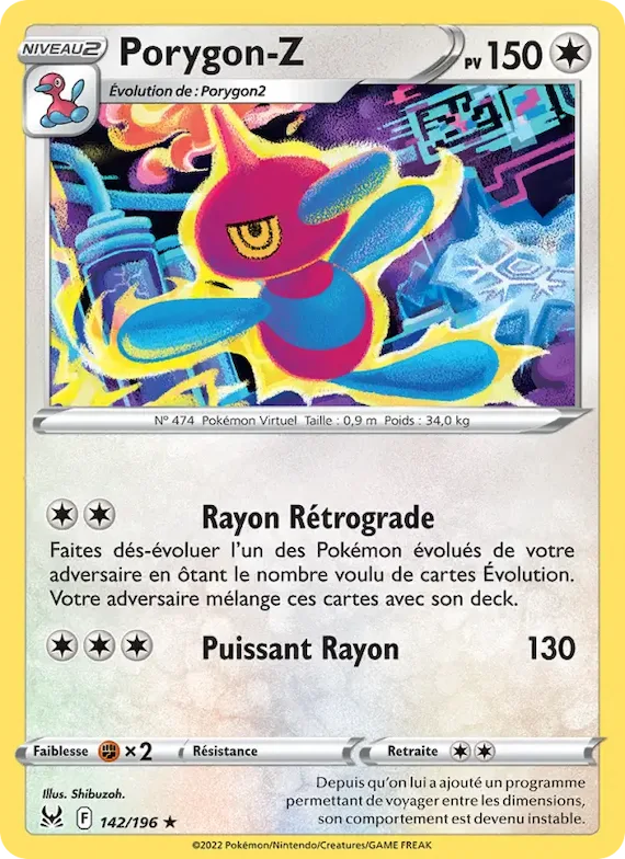 Porygon-Z 142 – Origine Perdue