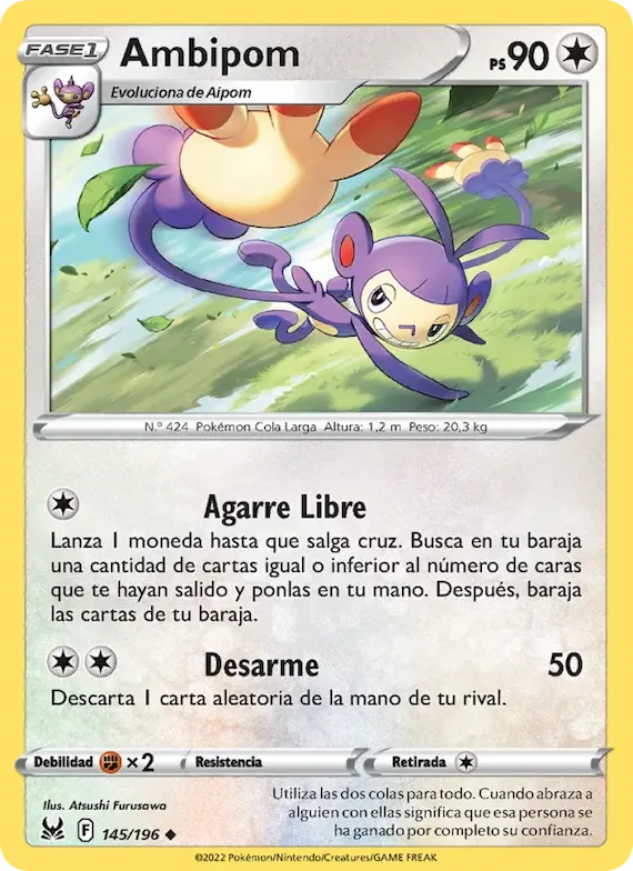 Ambipom 145 – Origen Perdido