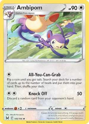 Ambipom #145 – Lost Origin