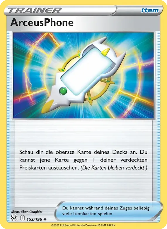 ArceusPhone 152 – Verlorener Ursprung
