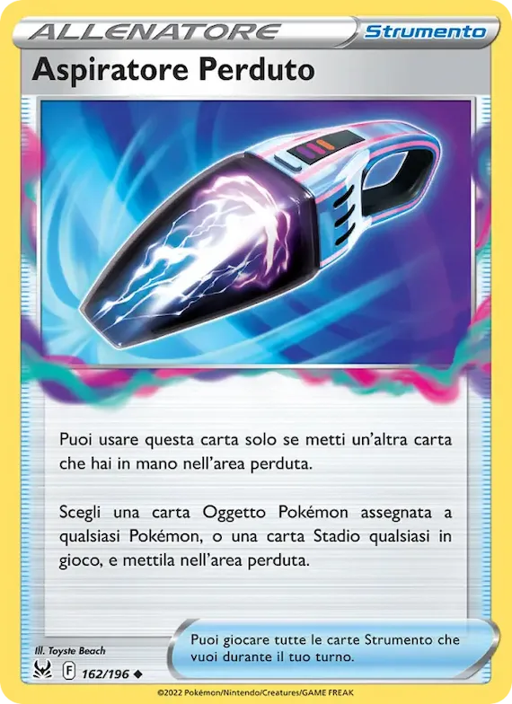 Aspiratore Perduto 162 – Origine Perduta