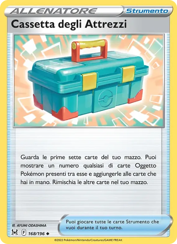 Cassetta degli Attrezzi 168 – Origine Perduta