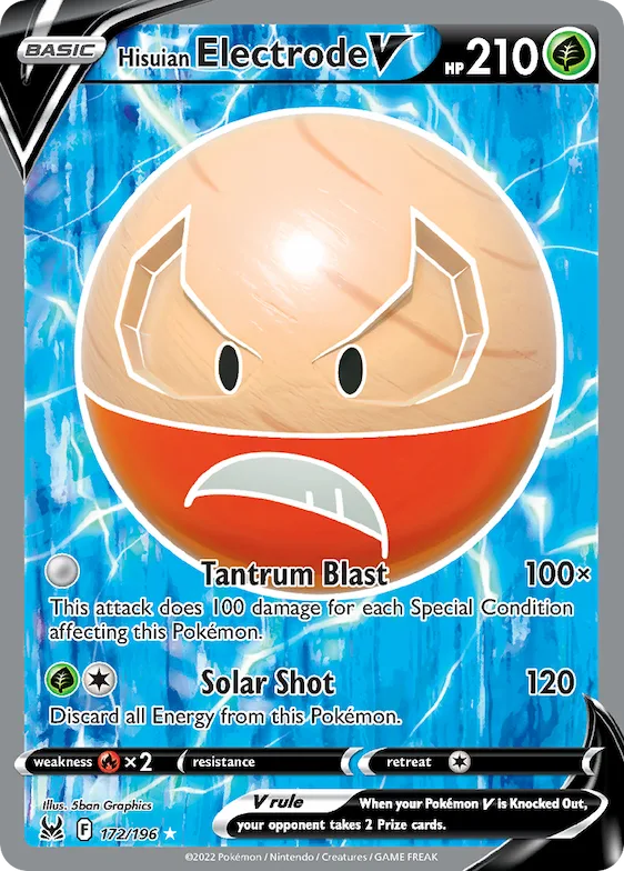 Hisuian Electrode V #172 – Lost Origin