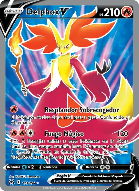 Delphox V 173 – Origen Perdido