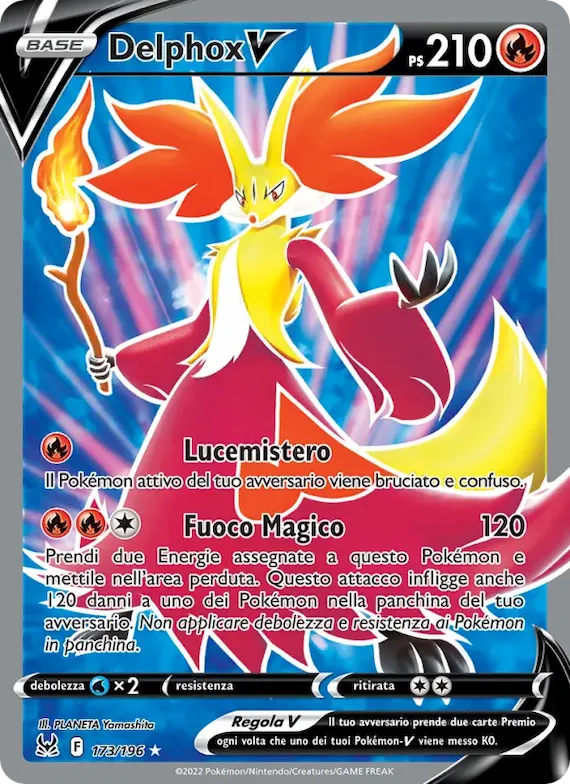Delphox V 173 – Origine Perduta